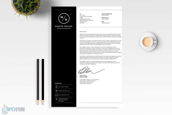 Design Manager Cover Letter