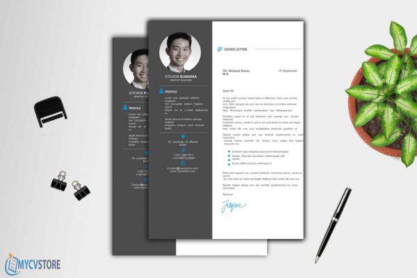 Clean Design Cover Letter Template