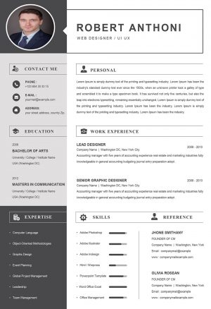 Computer Resume Template Word Format to Download