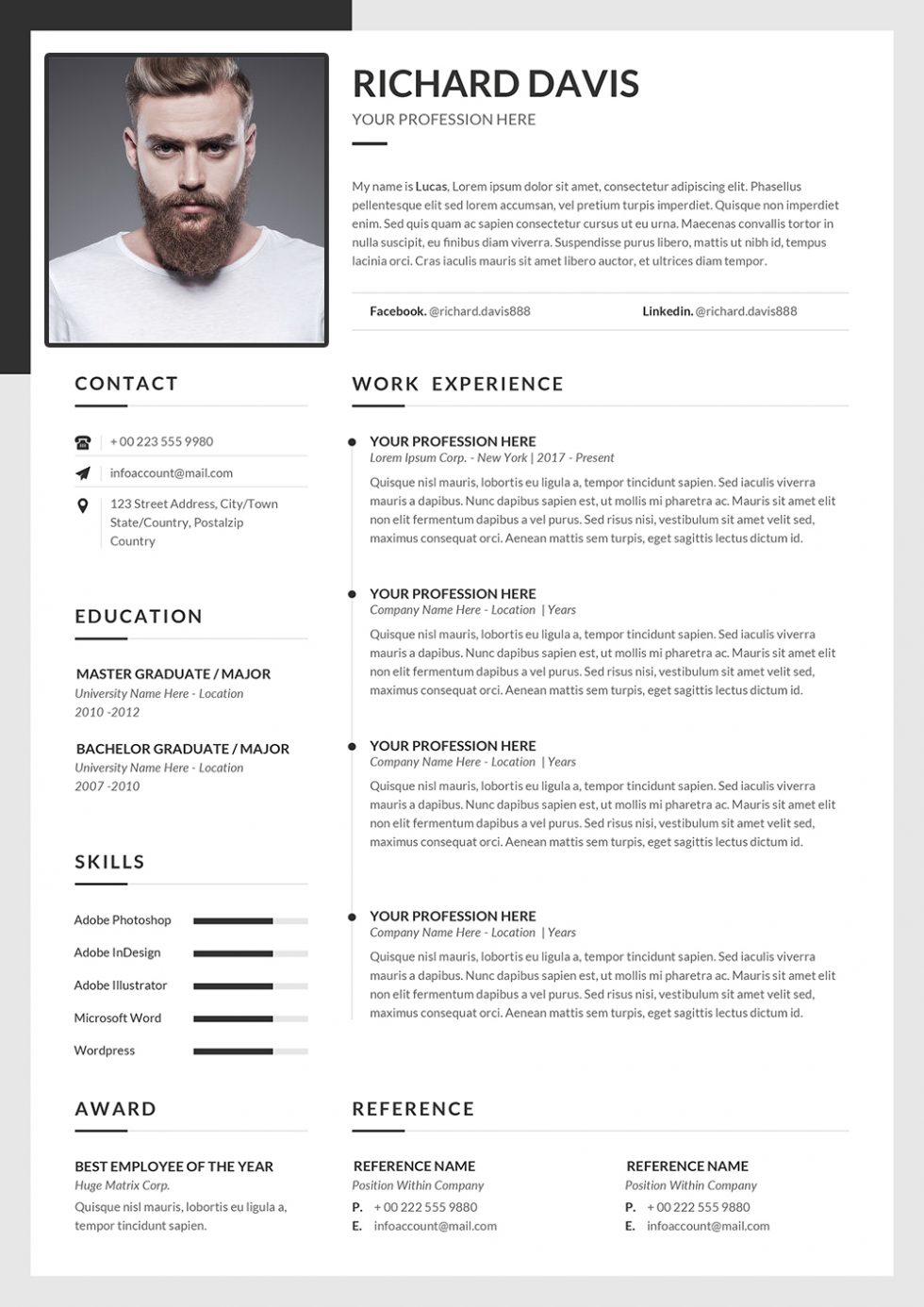 how to write resume in english examples