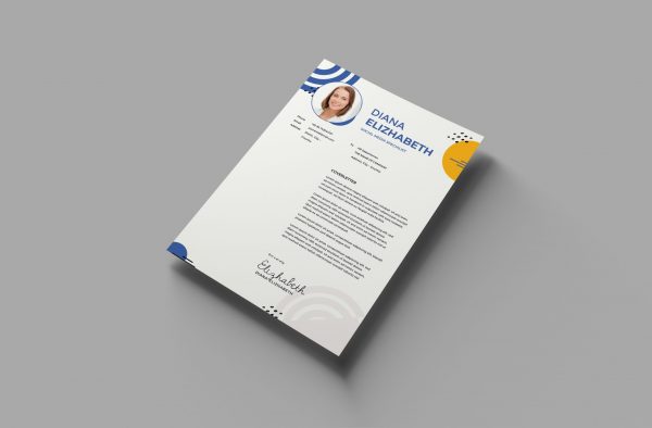 Hostess Cover Letter Design