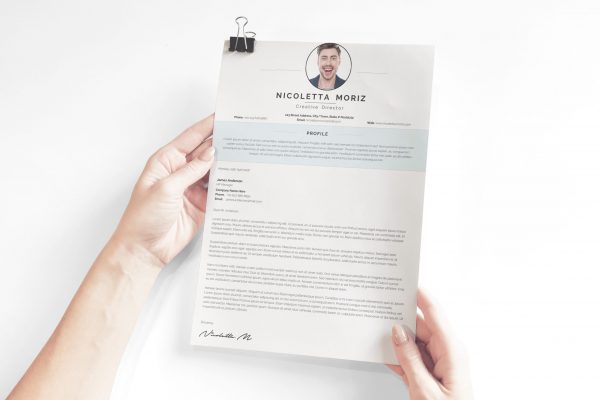 Swiss Style Cover Letter Template