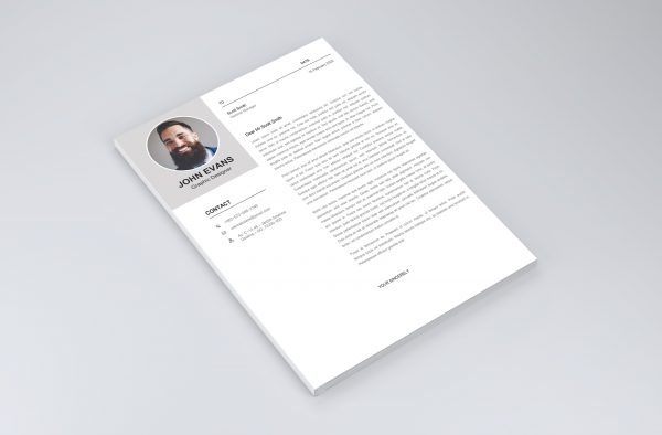 Attractive Cover Letter Template 2021