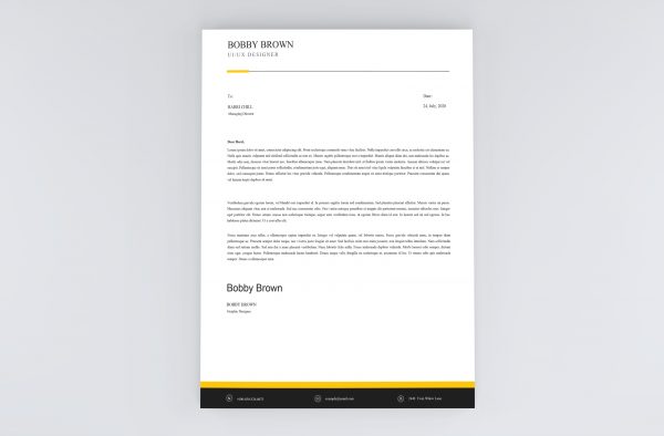 Best Simple Cover Letter Template 2021