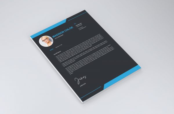 Clean & Professional Editable Word Cover Letter Template