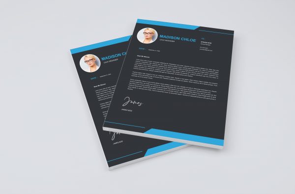 Clean & Professional Editable Word Cover Letter Template