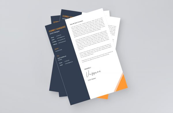 Creative Word Cover Letter Template