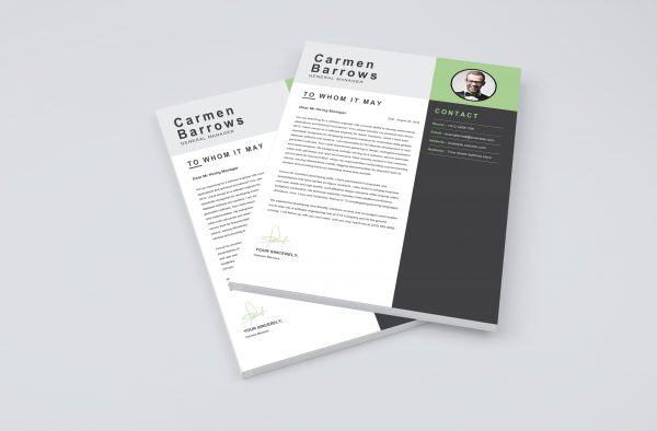 Manager Cover Letter Template