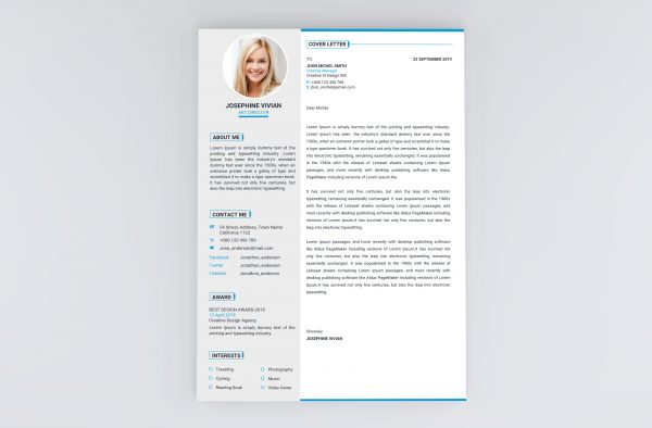 Professional Cover Letter Template Word