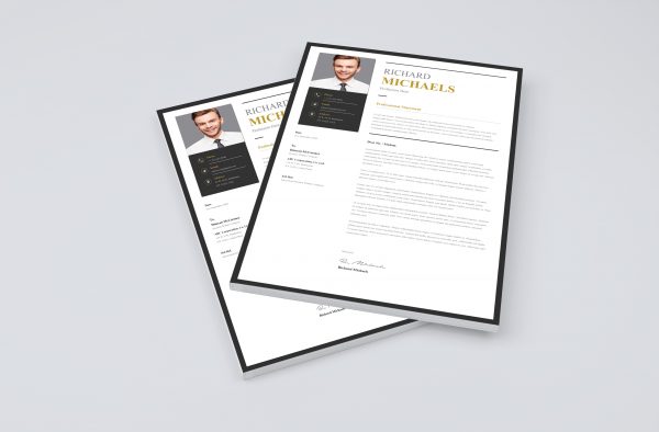 Professional Simple Cover Letter Template