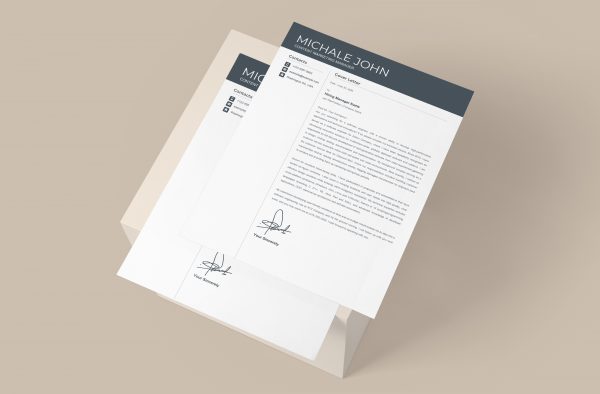 Clean Professional Cover Letter Template
