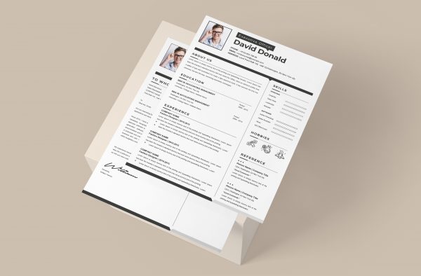 Modern Simple Cover Letter Template