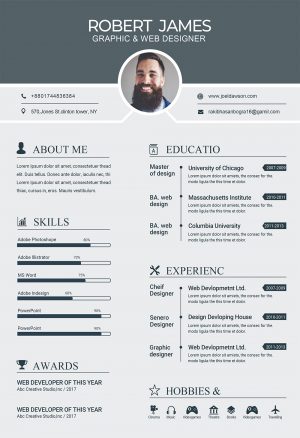 Simple CV Template
