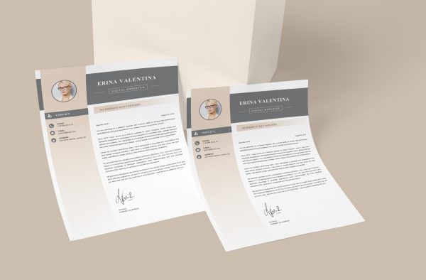 Simple Modern Cover Letter Template