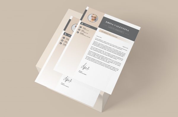 Simple Modern Cover Letter Template