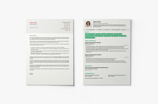 Word Cover Letter Novoresume Executive Template