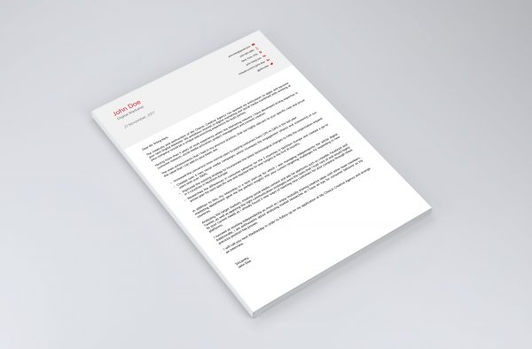 Word Cover Letter Novoresume Executive Template
